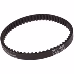 Longueur = 300mm Largeur = 9mm Pas = 5mm Nombre de dents = 60 Matériau = Caoutchouc Hauteur de dent = 2.06mm Température de f ...