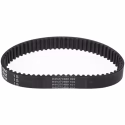 Longueur = 325mm Largeur = 15mm Pas = 5mm Nombre de dents = 65 Matériau = Caoutchouc Hauteur de dent = 2.06mm Température de  ...