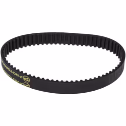 Longueur = 350mm Largeur = 15mm Pas = 5mm Nombre de dents = 70 Matériau = Caoutchouc Hauteur de dent = 2.06mm Température de  ...