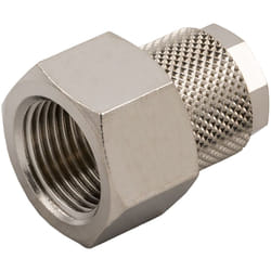 Piquage droit RS PRO vers Enfichable 6 mm G 1/4 Femelle