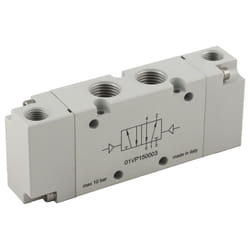 Rs Pro - Electrodistributeur pneumatique fonction 5/2 Monostable, Pneumatique, g 1/4 ( Prix pour 1 )