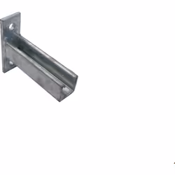 Longueur du bras = 300mm Dimensions de la base = 130 x 45mm Matériau = Galvanisé et trempé à chaud Hauteur de base = 130mm La ...