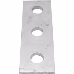 Type de forme = Rectangulaire Dimensions = 40 x 126 x 5mm Nombre de trous = 3 Diamètre de trous de fixation = 14mm Matériau = ...