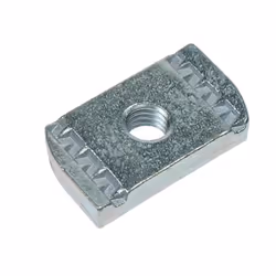 Taille de filetage = M8 Dimension de base d'écrou = 6 x 19mm Matériau = Galvanisé