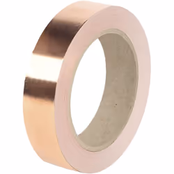 Type de ruban = Ruban en cuivre Epaisseur de feuille = 0.035mm Largeur = 19mm Longueur = 33m Conductivité = Non-conducteur Fo ...