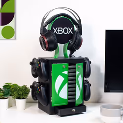 Numskull Games Official Xbox Gaming Locker, Support de disque de jeu, Xbox, Noir, Avec fil, 1 pièce(s)