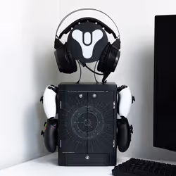 Numskull Games Official Destiny Gaming Locker, Support de disque de jeu, Universel, Noir, Avec fil