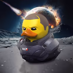 TUBBZ Mass Effect: Commander Shepard, Figurine à collectionner, Jeu vidéo