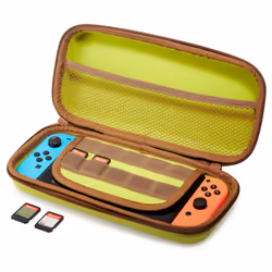 Numskull Games NS4289 Étui Nintendo Marron, Vert