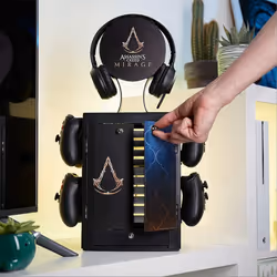 Numskull Games Official Assassin's Creed - Mirage Gaming Locker Support de disque de jeu