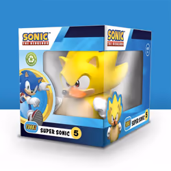 TUBBZ Sonic the Hedgehog: Super Sonic, Figurine à collectionner, Jeu vidéo