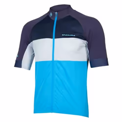 Maillot de vélo - FS260-PRO II - Bleu - Manches courtes - Respirant - Coupe décontractée
