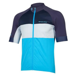 Maillot de vélo - FS260-PRO II - Bleu - Manches courtes - Respirant - Coupe décontractée