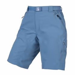 Cuissard VTT Femme - Endura Hummvee - Bleu métal - Respirant - Polyvalent