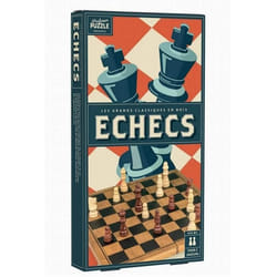 Jeu déchecs bois vintage