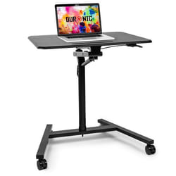 Support de projecteur/Bureau assis-debout - DURONIC - WPS37 - Hauteur ajustable - Surface multiusage