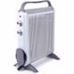 Duronic HV180 Chauffage électrique en mica de 1800W  2 puissances  Thermostat réglable  Portable grâce à la poignée  Triple