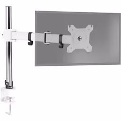 Duronic DM251X3 WE Support décran à Pince pour Bureau - Hauteur Ajustable - Rotatif/Inclinable/Pivotable-Compatibilité Univer ...
