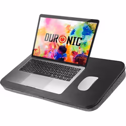 Duronic DML412 Plateau pour Ordinateur Portable  Coussin incliné Ergonomique