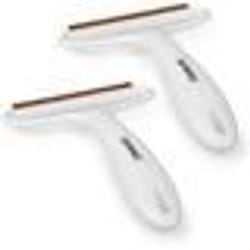 Duronic MFS2 Lot de 2 Rasoirs Anti-Bouloches manuels Portables  2 Fonctions  pour Vêtements Tissus Tapis Tapisserie  Enlève Les