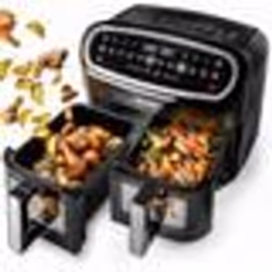 Duronic AF24, Friteuse d’air chaud, 10 L, 50 °C, 200 °C, Double, Noir