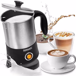 Duronic MF300, Électrique portatif, Noir, Acier inoxydable, Acier inoxydable, 300 ml, 400 ml, 0,375 L