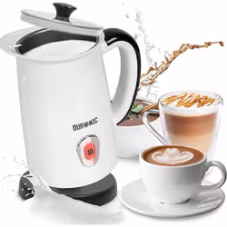 Duronic MF130 Mousseur à Lait électrique automatique 550W  Pour café cappuccino latte chocolat chaud thé  Mousse chaude ou fr ...