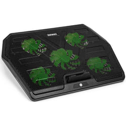 Duronic LC4 Refroidisseur Ordinateur Portable  5 Ventilateurs  Tapis Refroidisseur pour Laptop Contre la surchauffe des appareils