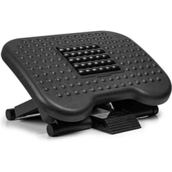 Repose-pieds ergonomique - DURONIC - FT03 - 3 niveaux de hauteur - Rouleaux de massage - Soulagement du stress