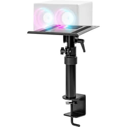 Duronic SPS15 Support dEnceintes pour Bureau  Hauteur Ajustable de 264 à 405 cm  Inclinable et Rotatif  Plateau de 24 x 20 cm