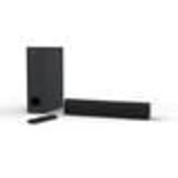 MAJORITY BOWFELL PLUS - Barre de son 2.1 - Bluetooth USB Optique et Aux-in - Caisson de basses filaire - Contrôle EQ - 100W -