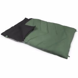 Sac de couchage - KAMPA - Vert 12 Double - 2 personnes - 225 m x 15 m - Rouge