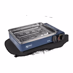 Kampa - Gril Barbecue a cartouche gaz Sizzle - Bleu