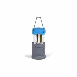 Lanterne pliable Kampa Flare - Piles - Gris et bleu
