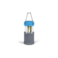 Lanterne pliable Kampa Flare - Piles - Gris et bleu
