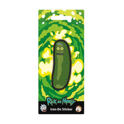Pyramid - rick and morty Écusson brodé thermocollant Pickle Rick (taille unique), couleur vert, vert, Taille unique