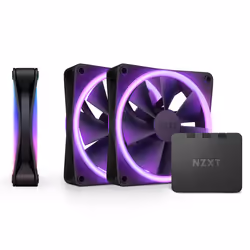 NZXT F120 RGB DUO Triple Pack, Ventilateur, 12 cm, 500 tr/min, 1800 tr/min, 29 dB, 48,58 cfm