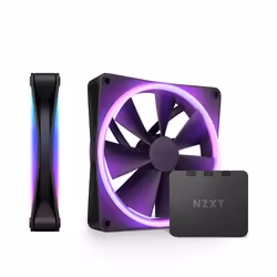 NZXT F140 RGB DUO Twin Pack, Ventilateur, 14 cm, 500 tr/min, 1800 tr/min, 36 dB, 2,72 cfm