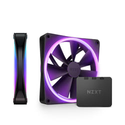NZXT F140 RGB DUO Twin Pack Boitier PC Ventilateur 14 cm Noir 2 pièce(s)