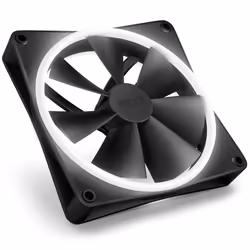 NZXT F140 RGB DUO Twin Pack Boitier PC Ventilateur 14 cm Noir 2 pièce(s)
