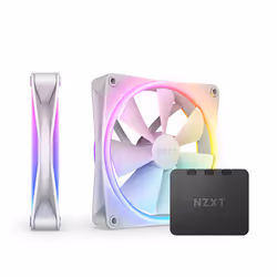 NZXT F140 RGB DUO Twin Pack, Ventilateur, 14 cm, 500 tr/min, 1800 tr/min, 36 dB, 2,72 cfm