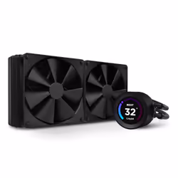 NZXT Kraken Elite 280, Refroidisseur de liquide tout-en-un, 14 cm, 19,4 dB, 32,1 dB, 99,68 cfm, Noir
