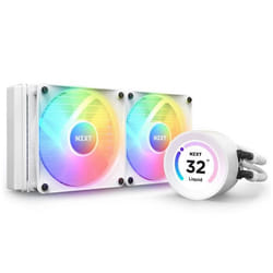 NZXT Kraken Elite 240 RGB Processeur Refroidisseur de liquide tout-en-un 12 cm Blanc 1 pièce(s)