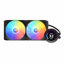 NZXT Kraken Elite 280 RGB, Refroidisseur de liquide tout-en-un, 14 cm, 90,79 cfm, Noir