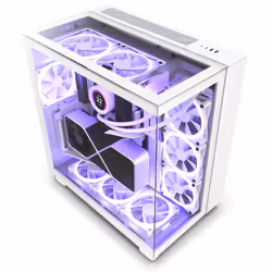 NZXT H9 Elite Midi Tower Blanc