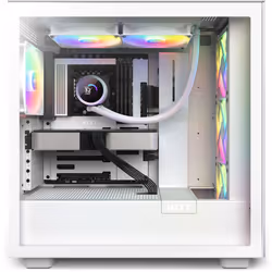 NZXT Kraken 280 RGB Processeur Refroidisseur de liquide tout-en-un 14 cm Blanc 1 pièce(s) - Vue supplémentaire 5