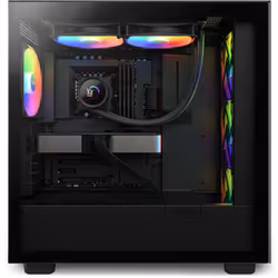 NZXT Kraken 280 RGB Processeur Refroidisseur de liquide tout-en-un 14 cm Noir 1 pièce(s) - Vue supplémentaire 5