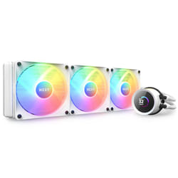 NZXT Kraken 360 RGB Processeur Refroidisseur de liquide tout-en-un 12 cm Blanc 1 pièce(s)