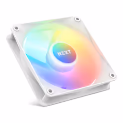 NZXT F120 RGB Core, Ventilateur, 12 cm, 500 tr/min, 1800 tr/min, 33,88 dB, Blanc