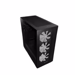 NZXT H7 Elite, Midi Tower, PC, Noir, ATX, micro ATX, Mini-ITX, SGCC, Verre trempé, 18,5 cm